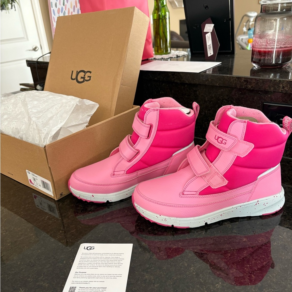 UGG Pink Kids Shoes New In Box